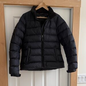 Marmot Black Puffy Down Jacket